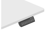 SILVER MONKEY Biurko elektryczne ED-160 white - 1258044 - zdjęcie 4